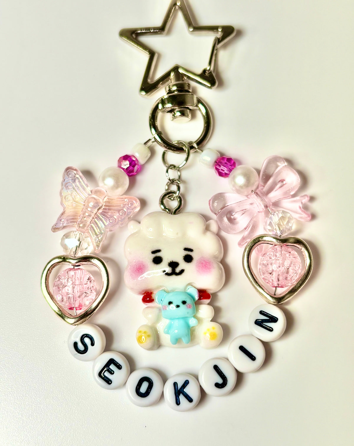 Kpop BTS Inspired Charm Keychains