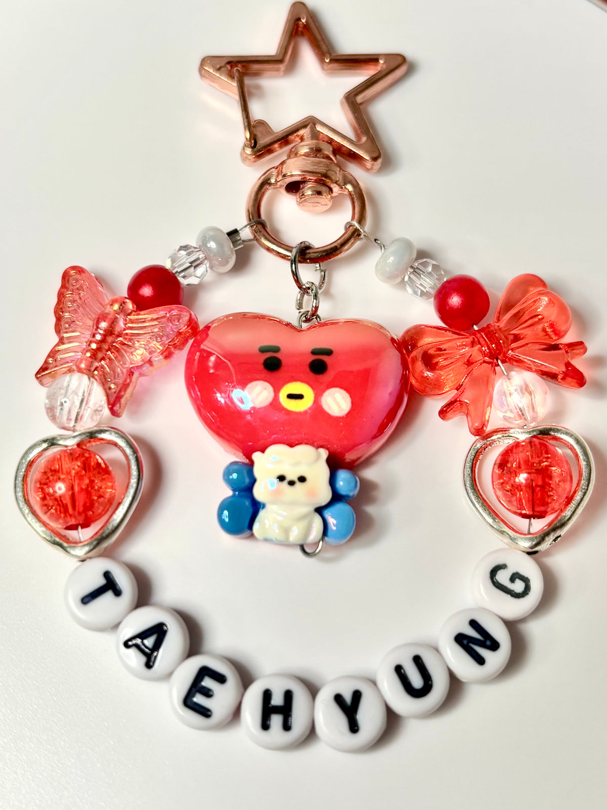 Kpop BTS Inspired Charm Keychains